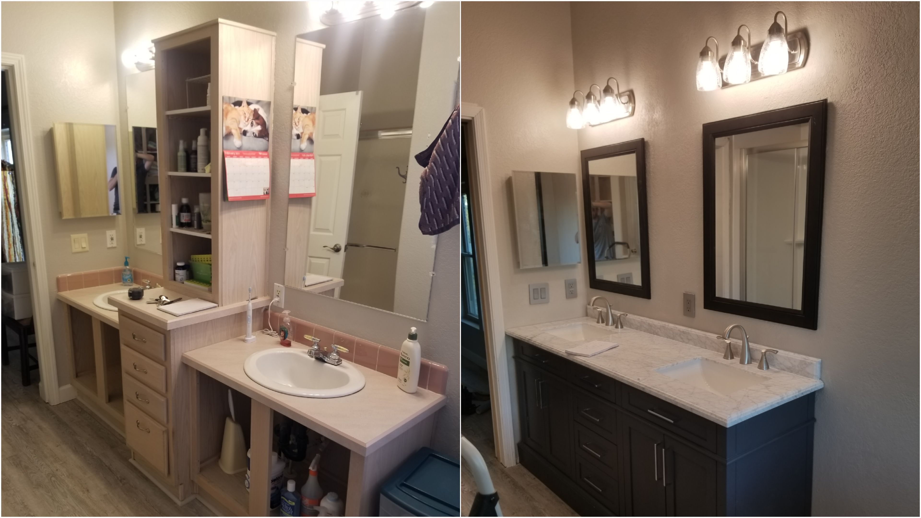 Vanity replacement